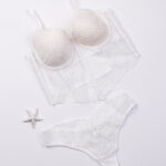 ست شورت و برالت کاپدار فنردار توری Bereta برتا کد 6080OZW