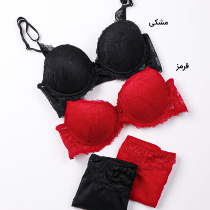 ست شورت و سوتین اسفنجی فنردار اما EMA کد 3038