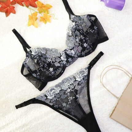 ست شورت و سوتین فنردار توری Pedli پدلی کد P213