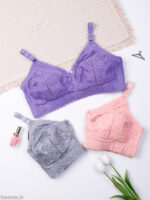 سوتین مینی مایزر بدون فنر نخ و دانتل ایزابلا کد 1020