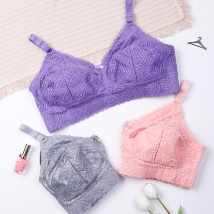 سوتین مینی مایزر بدون فنر نخ و دانتل ایزابلا کد 1020