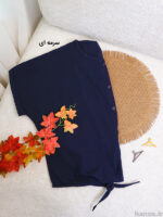 شومیز لینن گره ای آفر Offer کد 0297