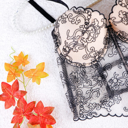 ست شورت و برالت کاپدار فنردار توری Bereta برتا کد 6080OZB