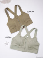 نیم تنه ورزشی فلامنت جلو زیپ دار کد 839