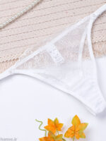 ست شورت و پیراهن برالت توری فنردار Bereta برتا گلدوزی کد 2100OZW