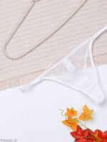 ست شورت و پیراهن برالت توری فنردار Bereta برتا گلدوزی کد 2100OZW