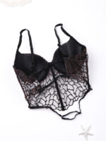 ست شورت و برالت کاپدار فنردار توری Bereta برتا کد 6080PLN