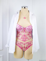 ست شورت و برالت کاپدار فنردار توری Bereta برتا کد 6080OZM