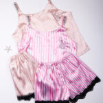 لباس خواب ساتن زنانه اما EMA کد 2811