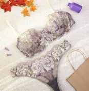 ست شورت و سوتین فنردار توری Bereta برتا کد 2420GP