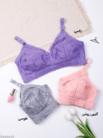 سوتین مینی مایزر بدون فنر نخ و دانتل ایزابلا کد 1020