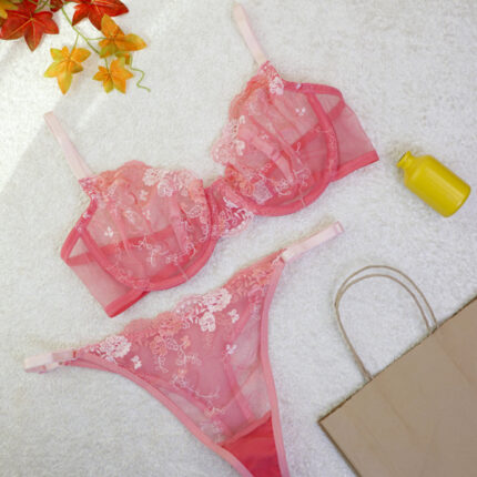 ست شورت و سوتین فنردار توری Pedli پدلی کد P215