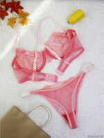 ست شورت و سوتین فنردار توری Pedli پدلی کد P215