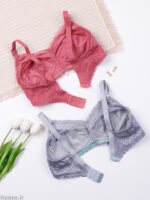 سوتین مینی مایزر بدون فنر نخ و دانتل ایزابلا کد 920