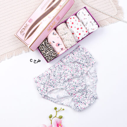 پک شورت زنانه لیفه ای نخی آداک Adak سایز L کد 5620