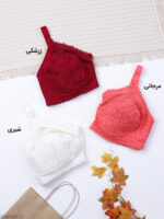 سوتین مینی مایزر بدون فنر نخ و دانتل ایزابلا کد 920