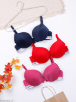 سوتین اسفنجی فنردار کد 719 به صورت نیم کاپ طراحی شده، که دارای اسفنج و فنر و بدون جک می‌باشد و باعث حجم دهی به سینه ها می‌شود، این محصول تنخور بسیار زیبایی دارد.