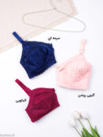 سوتین مینی مایزر بدون فنر نخ و دانتل ایزابلا کد 920