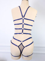 ست شورت و برالت سه تکه دانتل فنردار Bereta برتا گلدوزی کد 6500N