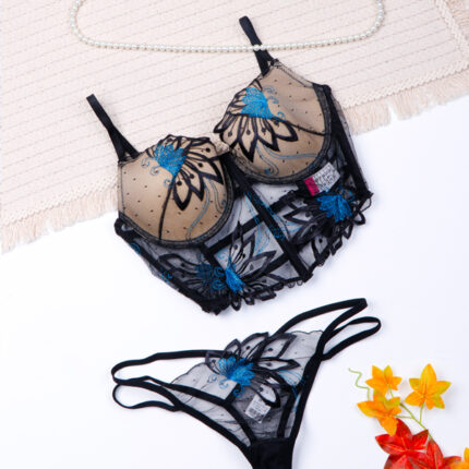 ست شورت و برالت کاپدار فنردار توری Bereta برتا کد 6080LB