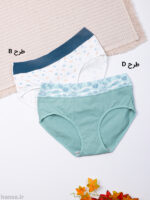 شورت زنانه اسلیپ 2XL نخی کد 197