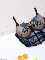 ست شورت و برالت کاپدار فنردار توری Bereta برتا کد 6080LB