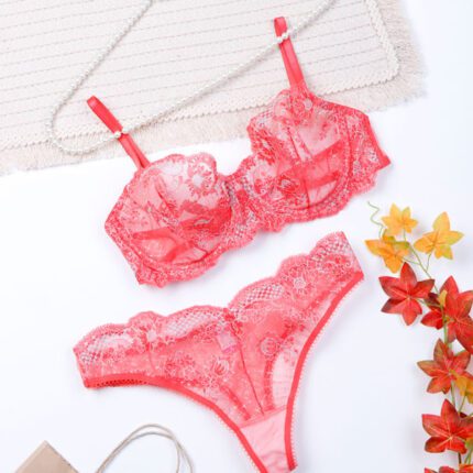 ست شورت و سوتین فنردار توری Pedli پدلی کد P222