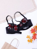 ست شورت و سوتین چهار تیکه فنردار آداک Adak طرح A کد 562