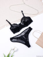 ست شورت و سوتین فنردار توری Bereta برتا کد 2420AB