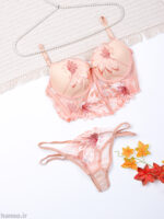 ست شورت و برالت کاپدار فنردار توری Bereta برتا کد 6080LC