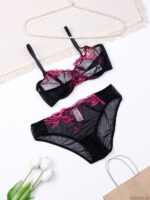 ست شورت و سوتین فنردار توری Bereta برتا کد 2020EB