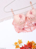 ست شورت و برالت کاپدار فنردار توری Bereta برتا کد 6080LC