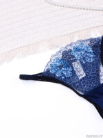 ست بند جوراب و شورت و سوتین چهار تیکه فنردار توری Bereta برتا کد 4041BLL