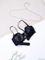 ست شورت و سوتین فنردار توری Bereta برتا کد 2420AB