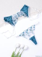 ست بند جوراب و شورت و سوتین فنردار توری Bereta برتا کد 4010G