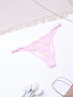 ست شورت و سوتین نیمه بلند فنردار توری Bereta برتا کد 1061BP