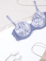 ست بند جوراب و شورت و سوتین فنردار توری Bereta برتا کد 4010GR