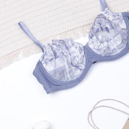 ست بند جوراب و شورت و سوتین فنردار توری Bereta برتا کد 4010GR