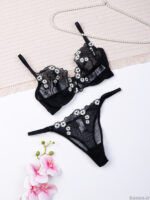 ست شورت و سوتین فنردار توری Bereta برتا کد 2020BV