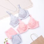 ست شورت و سوتین پرسی فنردار نخی شادی Shadi کد 69