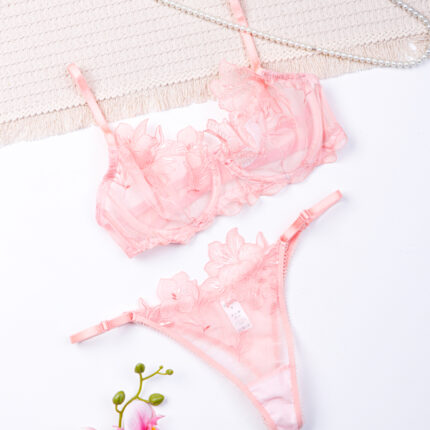 ست شورت و سوتین فنردار توری Bereta برتا کد 2420JP