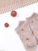 جوراب مچی زنانه پشمی فنسی Fancy کد 25