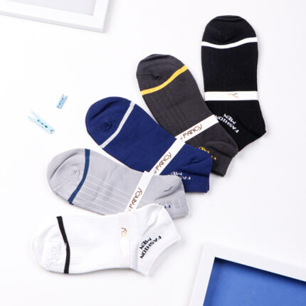 جوراب مچی مردانه نخی فنسی fancy کد 4010