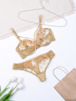 ست شورت و سوتین فنردار توری Bereta برتا کد 2020PG