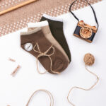 جوراب مچی زنانه نخی فنسی fancy کد 16