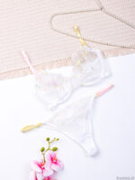 ست شورت و سوتین فنردار توری Bereta برتا کد 2020FS