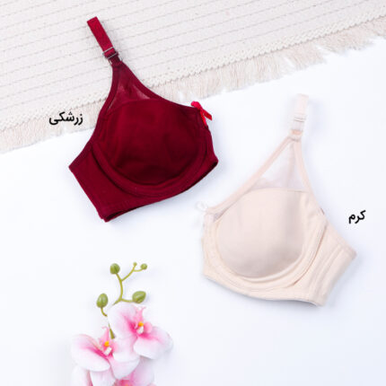 سوتین پرسی فنردار نخی و تور شادی Shadi کد 550