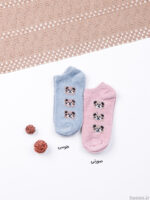 جوراب مچی فنسی زنانه پشمی کد 24