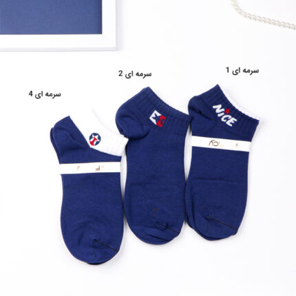 جوراب مچی مردانه نخی فنسی fancy کد 4011