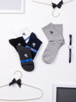 جوراب نیم ساق نخی لوس آنجلس LA کد 5013